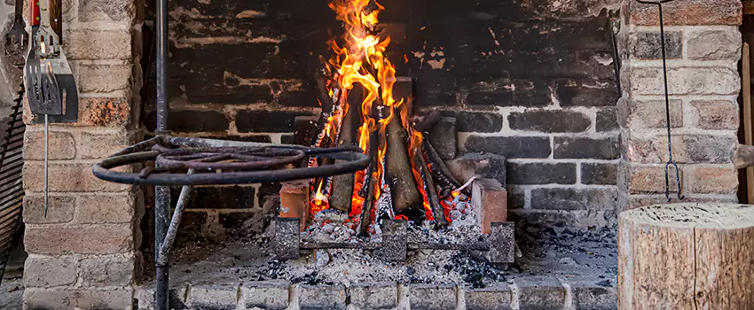 Cracked Electric Fireplace Bricks Repair Services  in Godfrey, IL