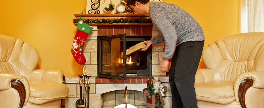 Gas to Wood-Burning Fireplace Conversion Services in Godfrey, Illinois