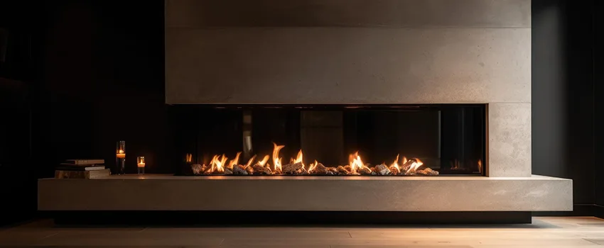 Gas Fireplace Ember Bed Design Services in Godfrey, Illinois