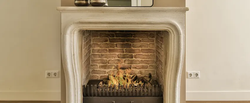 Vintage-style Fireplace Redesign in Godfrey, Illinois