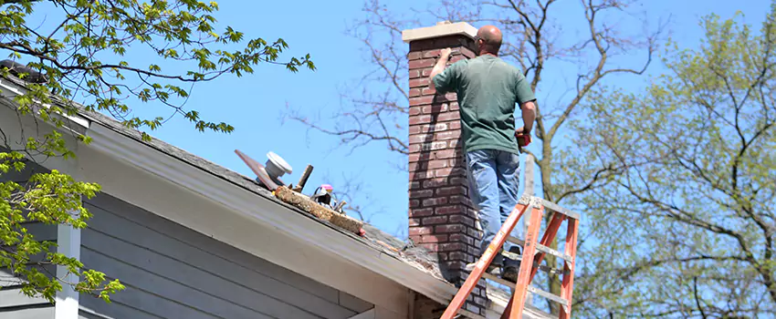 Vinyl and PVC Chimney Flashing Installation in Godfrey, IL