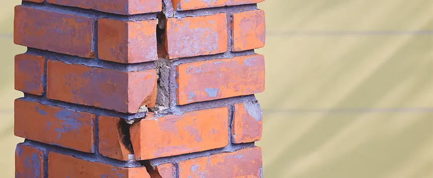 Repairing Cracked Porcelain Tiles for Fireplace in Godfrey, IL